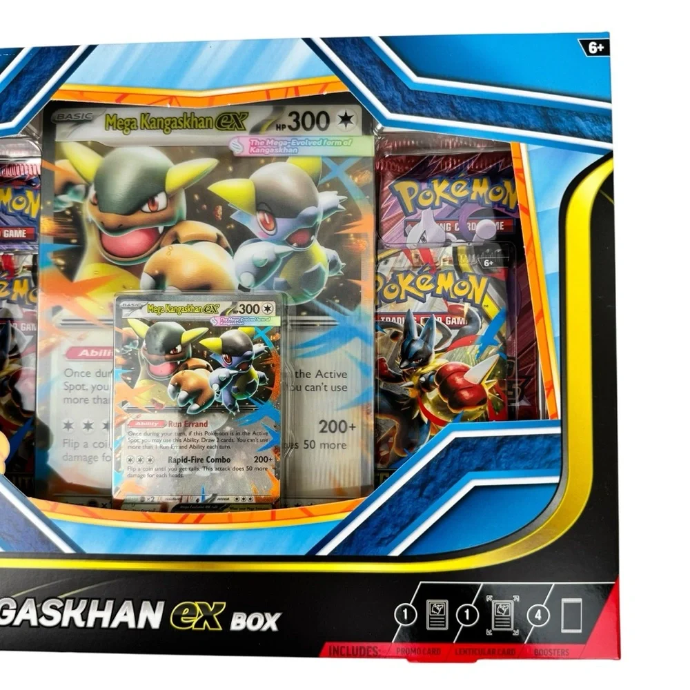 NEW Pokemon TCG Mega Kangaskhan Ex Collection w/Promo + 4 Packs SEALED BOX 5126